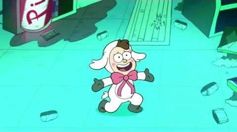 Gravity Falls - Dipper hace el baile de la oveja español latino HD