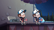 S1e7 dipper and tyrone roof