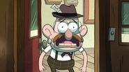 Toby at the Gravity Falls Gossiper headquarters.