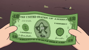 S1e8 -12 dollar bill