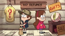 S1e1 dipper and mabel in mystery shack