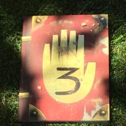 "Found a lost book in the forest today, does anyone know who this belongs to? Name was torn out. #OregonParksDept"