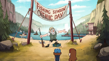 S1e2 fishing season opening day