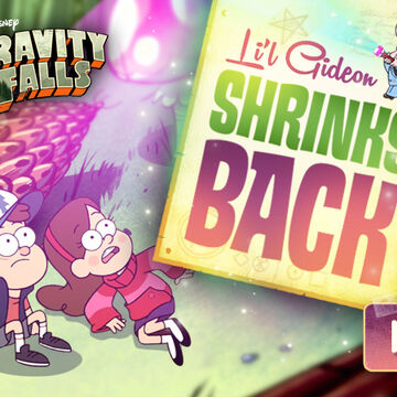 photo Gravity Falls Lil Gideon Shrinks Back li l gideon shrinks back gravity