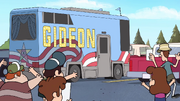 S1e4 gideon truck