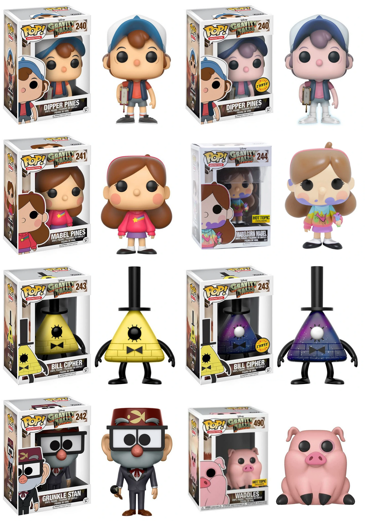 Gravity Falls Funko Pop! Vinyls | Gravity Falls Wiki | Fandom