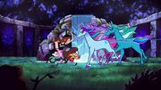 S2e15 unicorn battle is cut