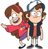 Dipper and Mabel render.png