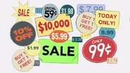 Short8 price stickers