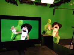 McGucket Puppet Behind the Scenes