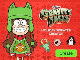 Holiday sweater creator