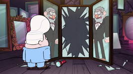 S1e11 broken mirror