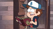 S1e11 dipper reading book