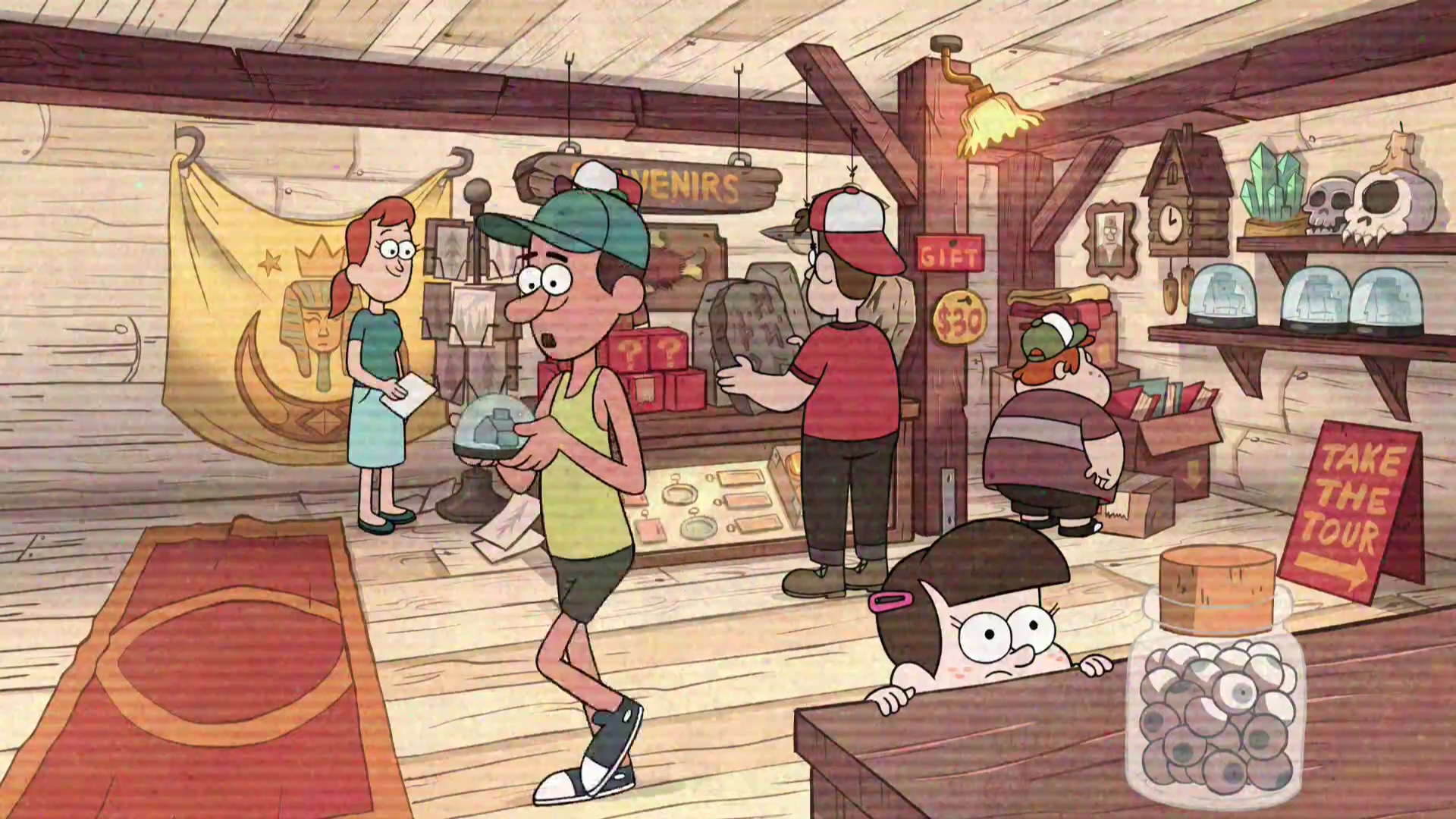 gravity falls unaired pilot clipart