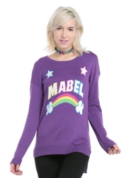 Gravity Falls Mabel intarsia girls sweater