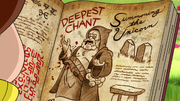 S2e15 summoning unicorn journal page.png