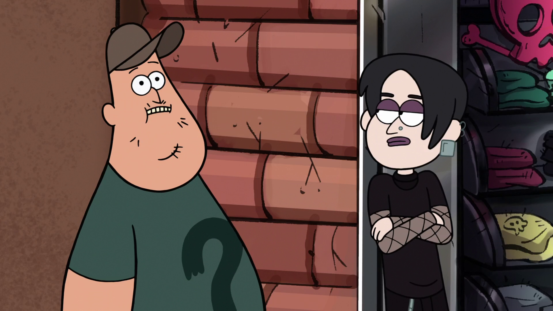 Unnamed Goth Gravity Falls Wiki Fandom