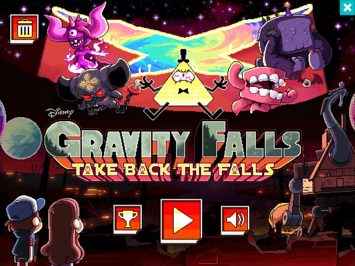 Take Back The Falls (game), Gravity Falls Wiki