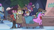 Shmebulock in Star and Marco's shopping cart