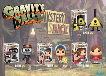 gravity falls pop figures