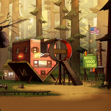 Upside Down Town Gravity Falls Wiki Fandom