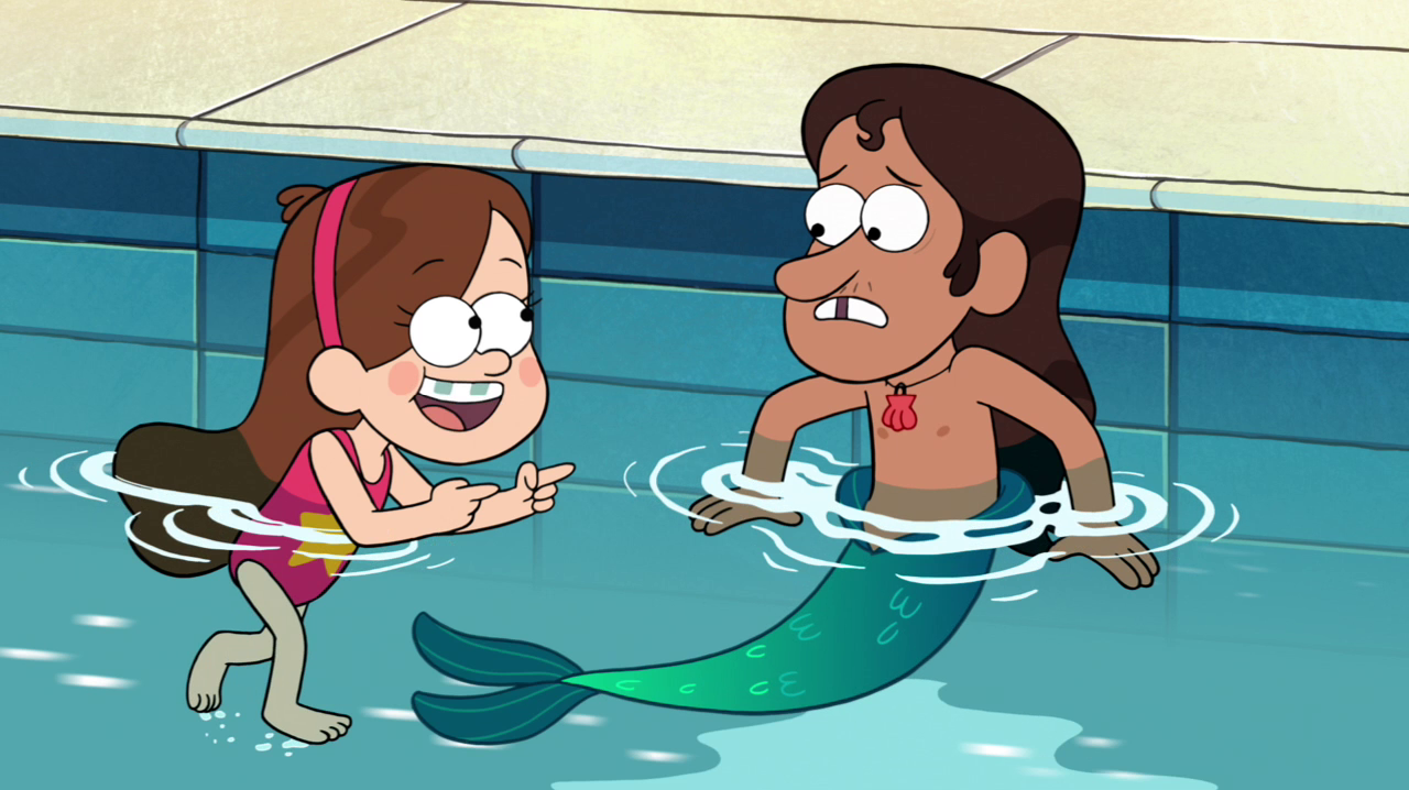 S1e15 mabel pointing at mermando.png