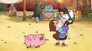 S1e9 Mabel hugging Dipper 2