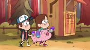 S1e9 dipper and mabel eating