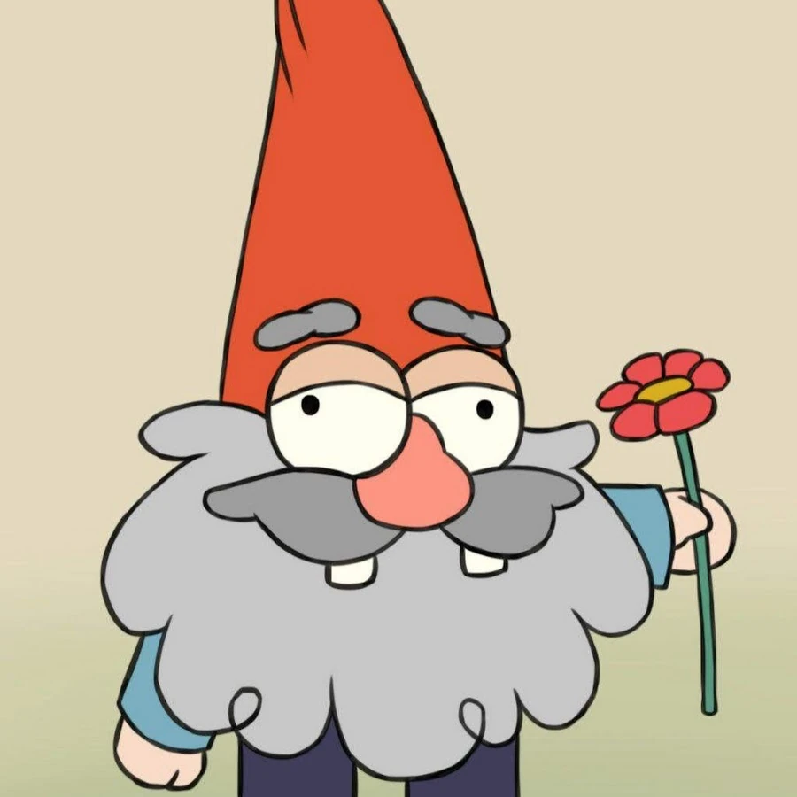 Гном из гравити фолз рисунок