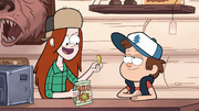 S1e17 wendy holding a CHIPS chip