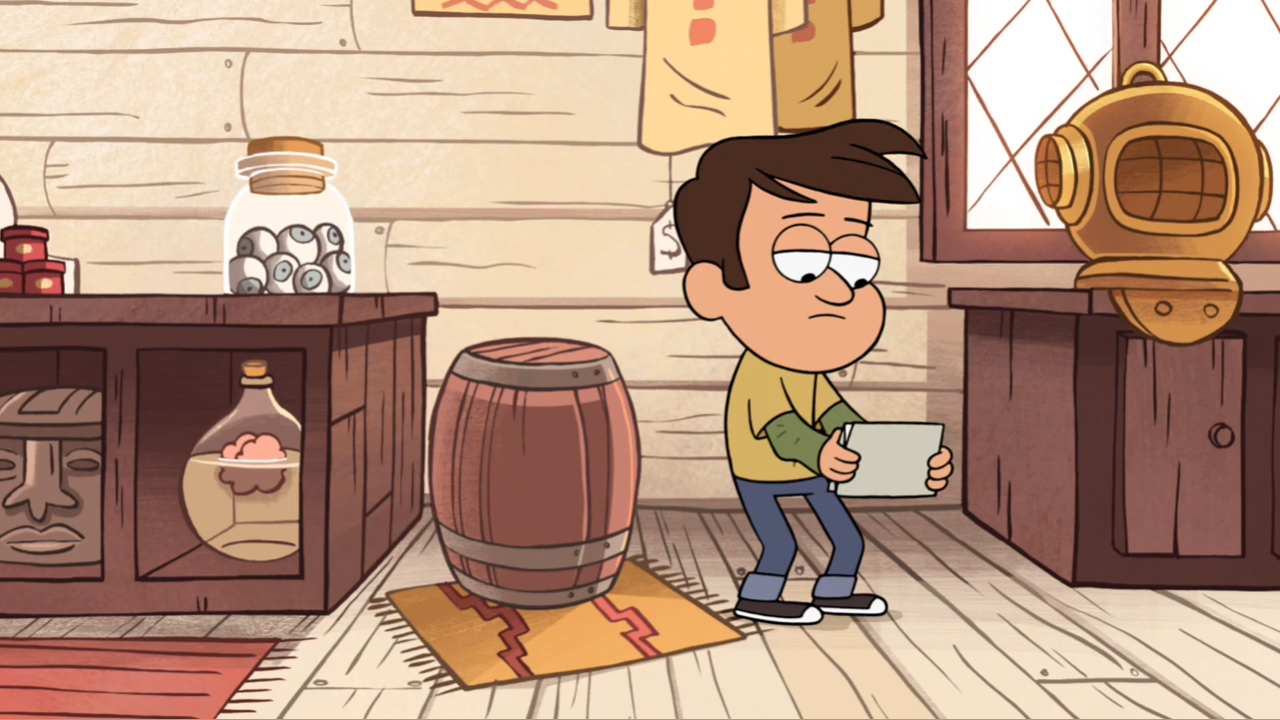 Unnamed Boy In Green Gravity Falls Wiki Fandom