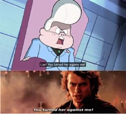 Отсылка к "Звёздным войнам"