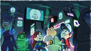 Dipper Mabel and Blendin in the future