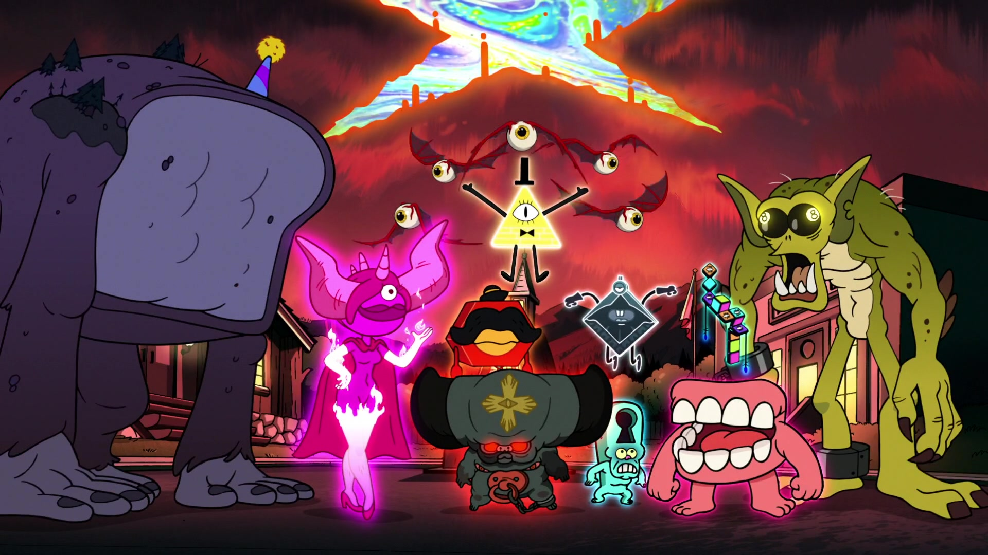 gravity falls monsters