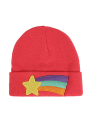 Gravity Falls Mabel's Rainbow Star Sweater Cosplay Beanie