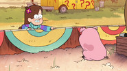 Mabel first finds Waddles.