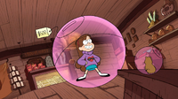 S1e2 mabel inside hamster ball