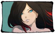 Raven's dialogue profile in Gravity Rush 2.