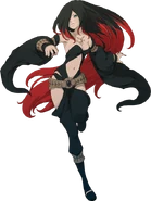 Raven concept art for Gravity Rush 2.