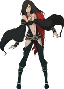 Raven concept art for Gravity Rush.