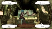 Kat and Cyanea in the Pipe House (Gravity Rush Remastered)