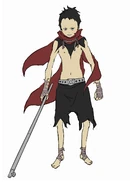 Early concept art of Zaza.