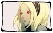 Kat's dialogue picture in Gravity Rush 2.