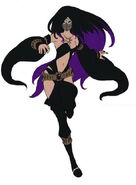 Raven as she appears as the "Night Gale".