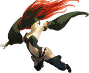 Raven's game-case character art (Gravity Rush 2).