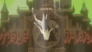 The front of the clock tower