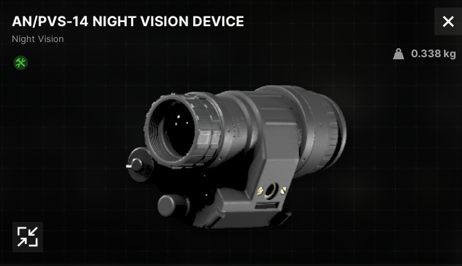 AN/PVS-14 Night Vision Device | Gray Zone Warfare Wiki | Fandom