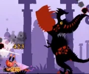 Majidonga noqueado (empujado)