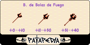 Baston de Bolas de Fuego