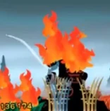 Cíclope en Gran hoguera.